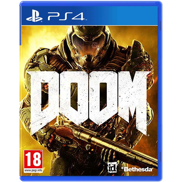 بازی Doom کارکرده برای PS4 - Main Image