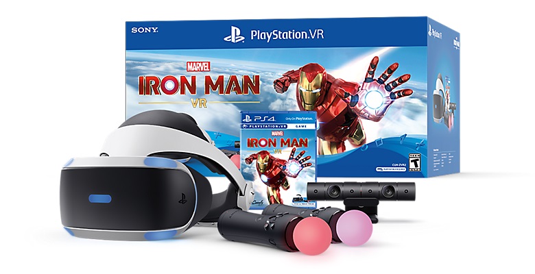 باندل عینک واقعیت مجازی PlayStation VR Marvel’s Iron Man 