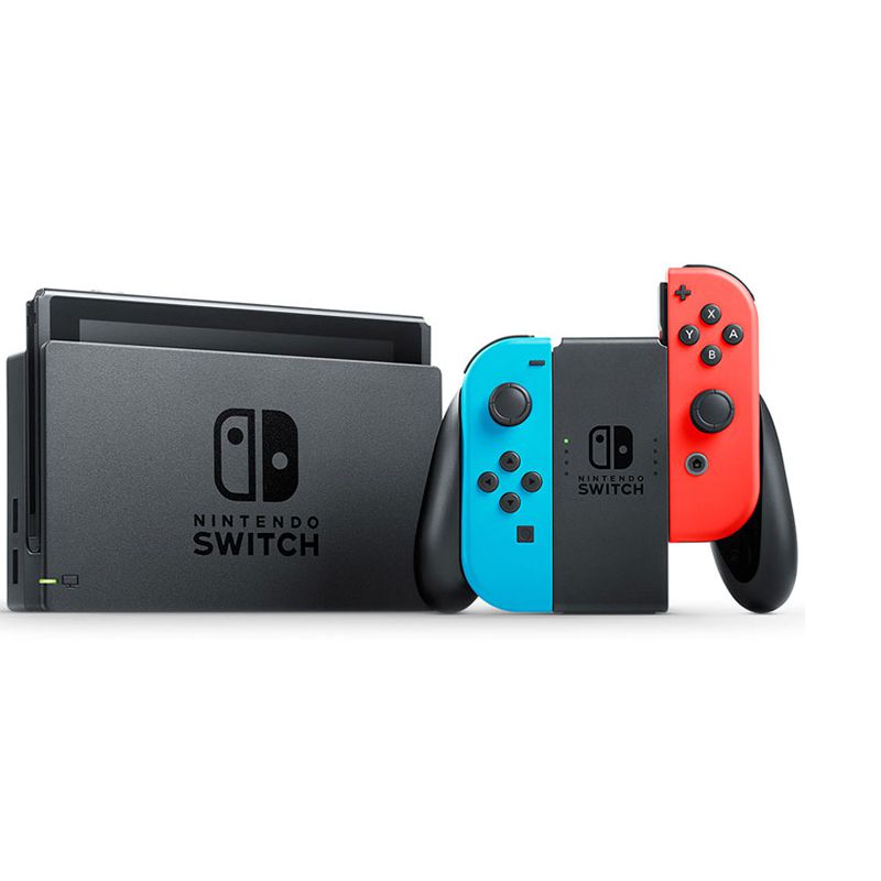 کنسول بازی nintendo switch جوی-کان قرمز و آبی سری جدید