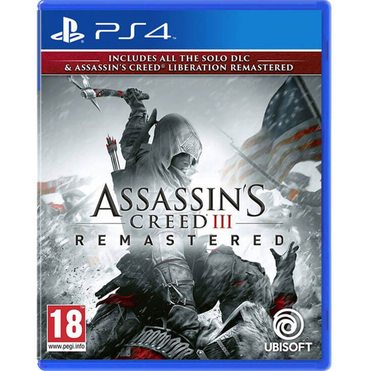 بازی Assassins Creed 3 remastered پلمپ برای PS4