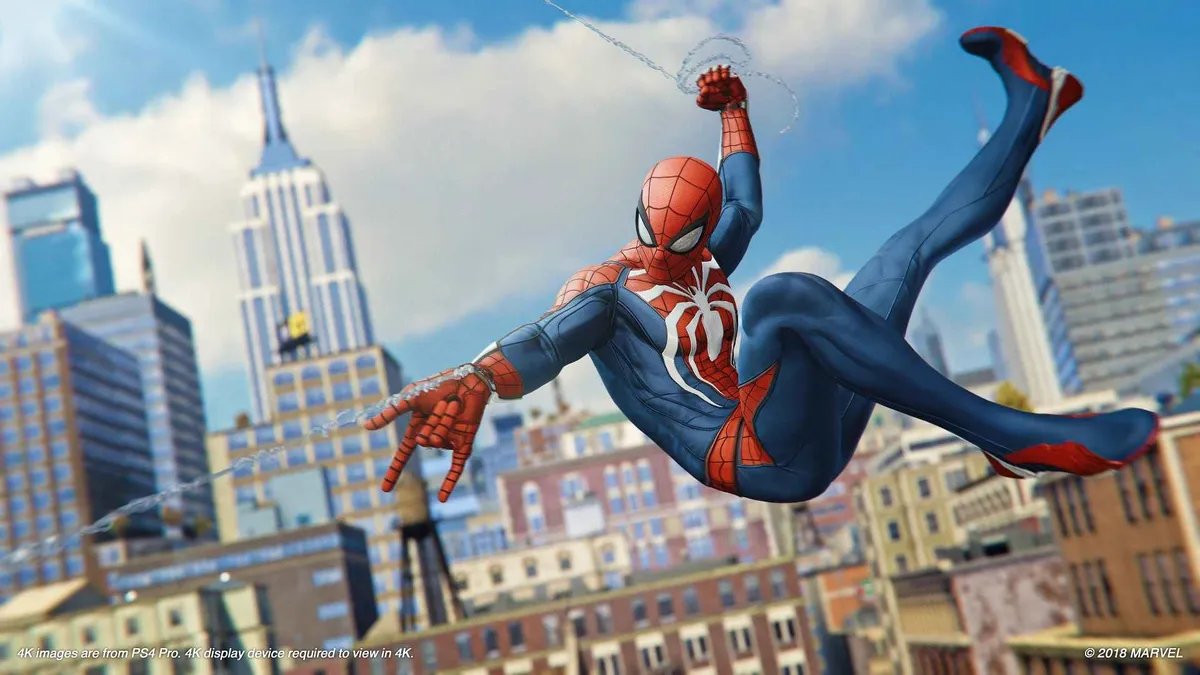 بازی Marvel Spiderman پلمپ برای PS4 - Thumbnail 1