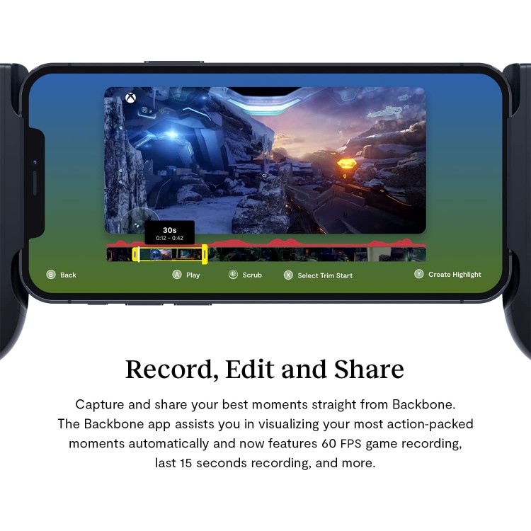 گیم پد Backbone One نسخه ایکس باکس برای آیفون - Thumbnail 5