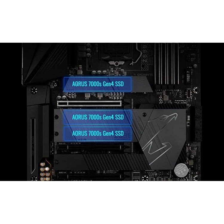 حافظه جانبی SSD گیگابایت Aorus 7000s دارای هیت سینک - دو ترابایت  - Thumbnail 7