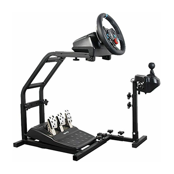 باندل فرمان بازی Logitech G923 + دنده شیفتر Logitech + استند اورجینال قابل تنظیم (کارکرده) - Thumbnail 5