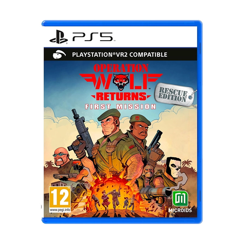 بازی Opertaion Wolf Returns: First Mission Rescue Edition پلمپ برای PS5 - Main Image