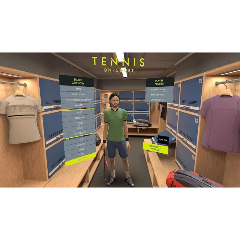 بازی Tennis On-Court - PS VR2 پلمپ برای PS5 - Thumbnail 2