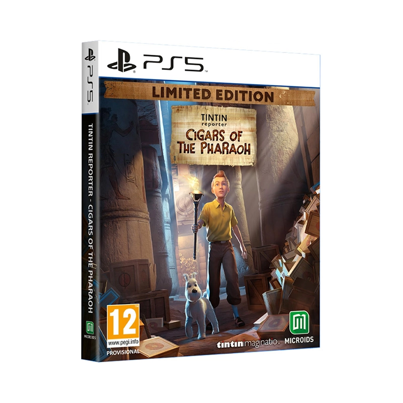 بازی Tintin Reporter: Cigars of the Pharaoh Limited Edition پلمپ برای PS5 