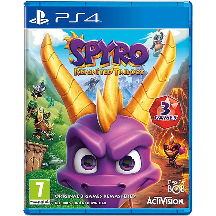 بازی Spyro Reignited Trilogy پلمپ برای PS4 - Main Image