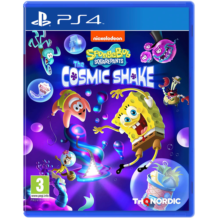 بازی Spongebob Squarepants: The Cosmic Shake پلمپ برای PS4 - Main Image