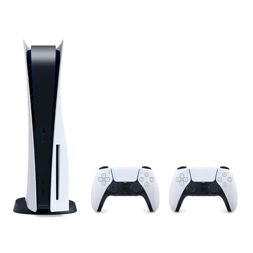 کنسول بازی playstation 5 standard سری 12 + دسته Dualsense رنگ سفید - Main Image