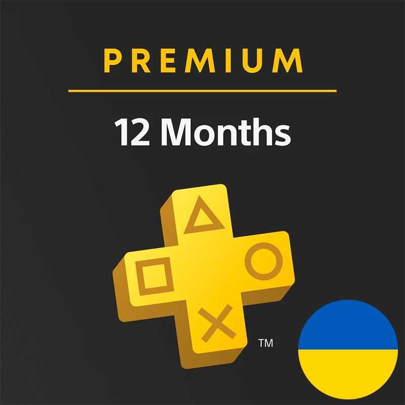پلی استیشن پلاس اوکراین 1 ساله نسخه Premium
