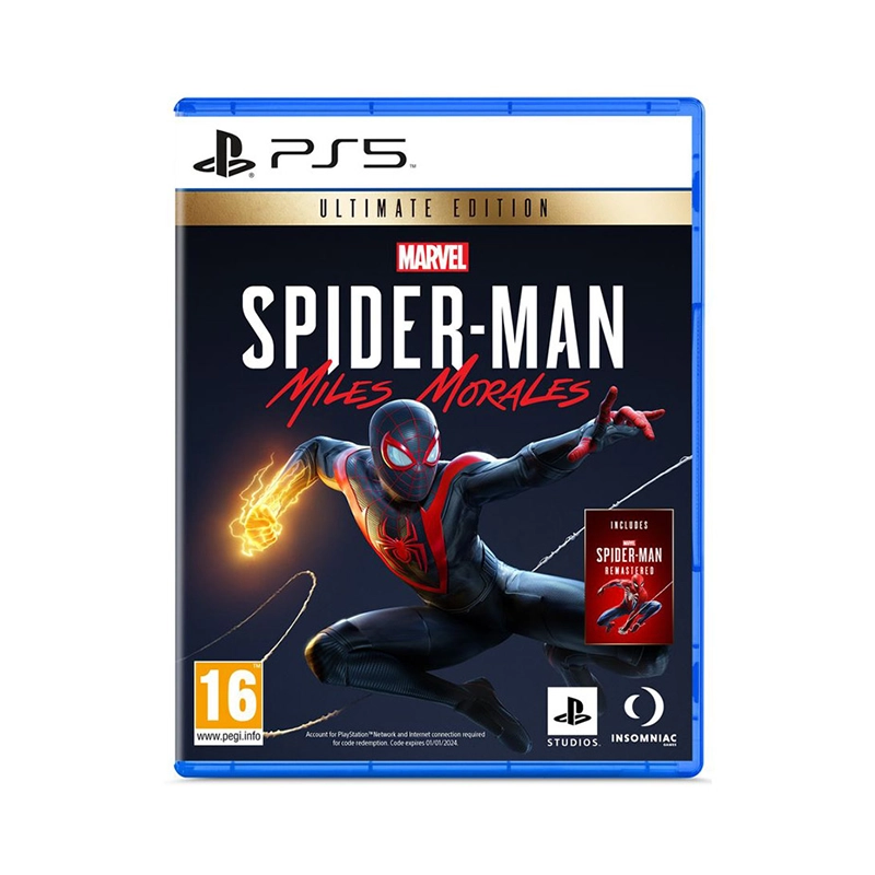 بازی Spider-Man: Miles Morales Ultimate Edition پلمپ برای PS5 - Main Image
