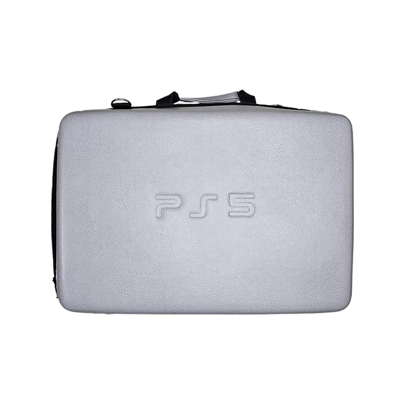 کیف حمل پلی استیشن 5 طرح چرم رنگ فیلی - Main Image