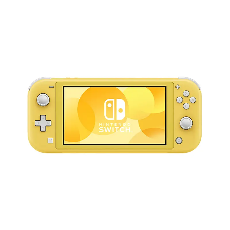 کنسول بازی Nintendo Switch Lite رنگ زرد (Yellow) کارکرده کپی خور فول گیم به همراه کارت حافظه 256 گیگ