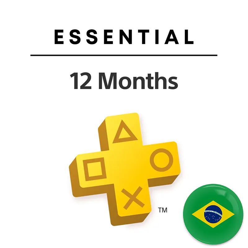 پلی استیشن پلاس برزیل 1 ساله نسخه Essential 