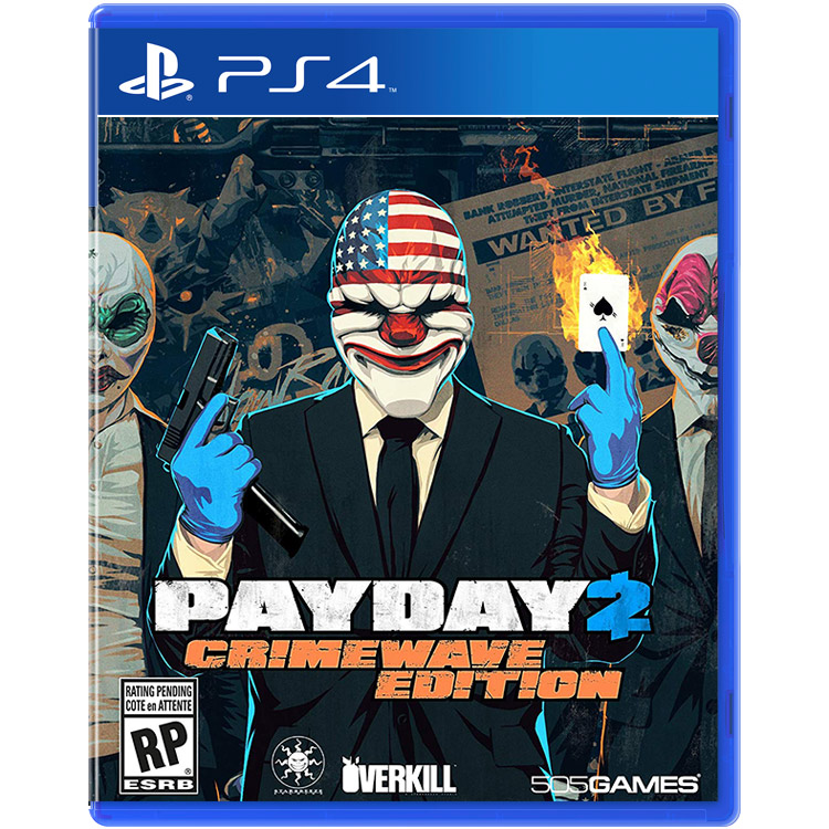 بازی Payday 2 Crimewave Edition کارکرده برای PS4 - Main Image