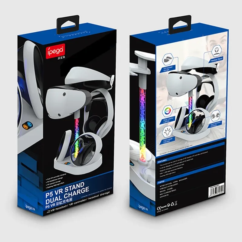 پایه شارژر iPega برای هدست واقعیت مجازی PS VR2 مدل PG-P5V001