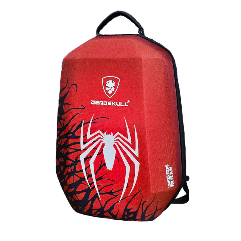 کوله پشتی Deadskull مناسب PS5 Slim طرح Spider-Man Limited Edition قرمز مشکی 