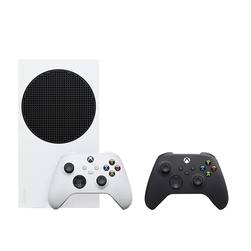 باندل کنسول بازی xbox series s به همراه + دسته carbon black کارکرده