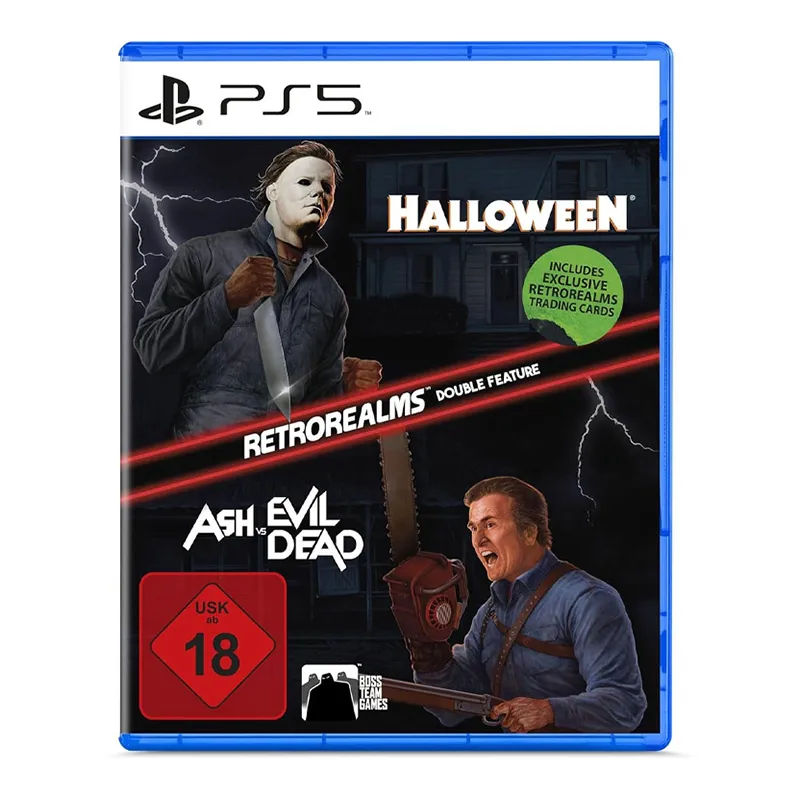 بازی Retro Realms Double Feature: Halloween & Ash vs Evil Dead پلمپ برای PS5 - Main Image