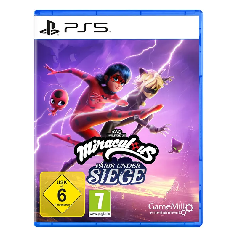 بازی Miraculous: Paris Under Siege پلمپ برای PS5 - Main Image