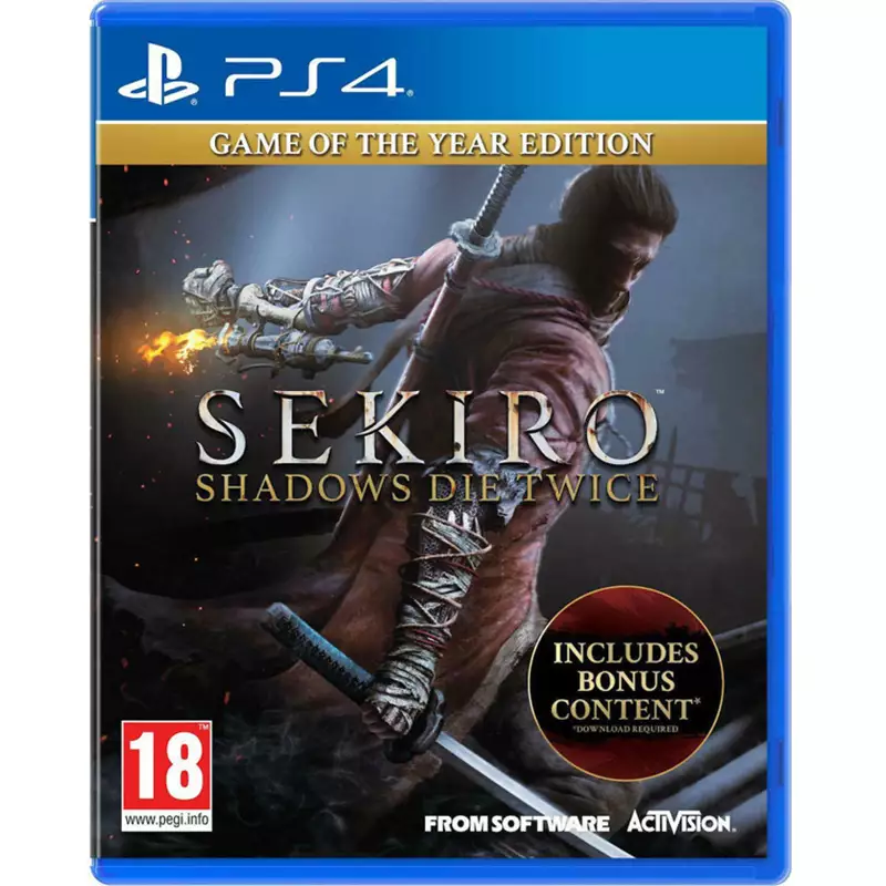 بازی Sekiro: Shadows Die Twice Game of the Year کارکرده برای PS4 - Main Image