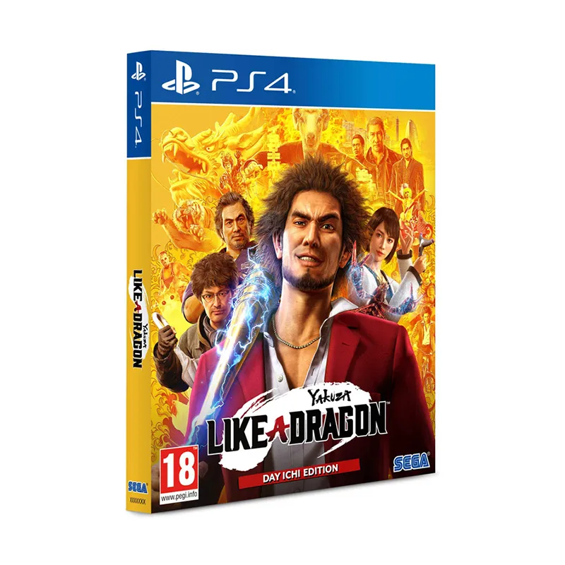 بازی Yakuza: Like a Dragon Day Ichi Edition اسلیل بوک کارکرده برای PS4 - Main Image