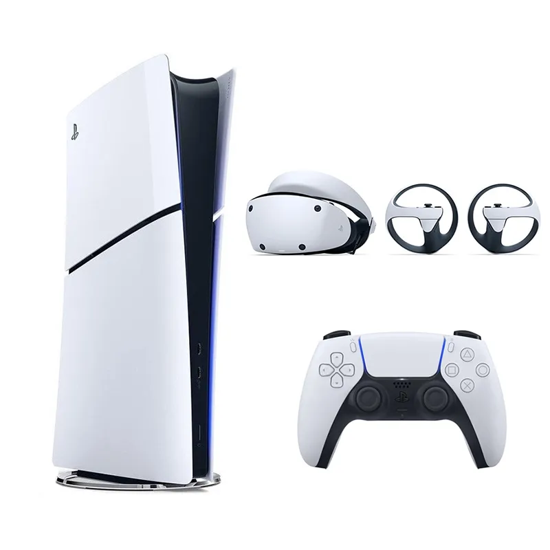 باندل کنسول بازی Playstation 5 Slim نسخه دیجیتال + عینک واقعیت مجازی Playstation VR2  - Main Image