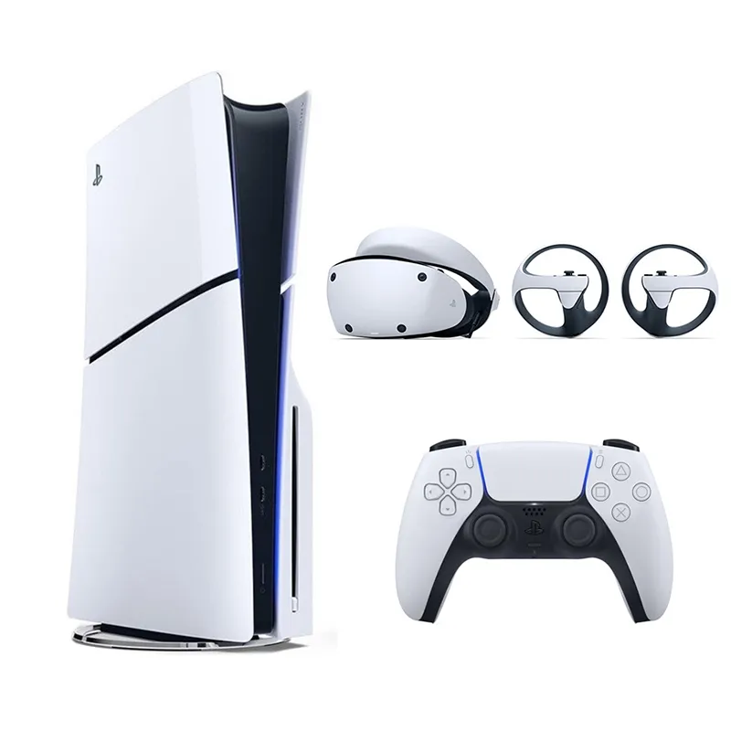 باندل کنسول بازی Playstation 5 Slim نسخه استاندارد + عینک واقعیت مجازی Playstation VR2  - Main Image
