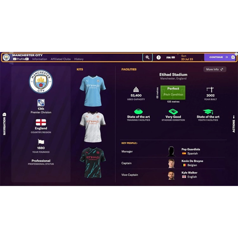 بازی Football Manager 2024 Console کارکرده برای PS5 - Thumbnail 2