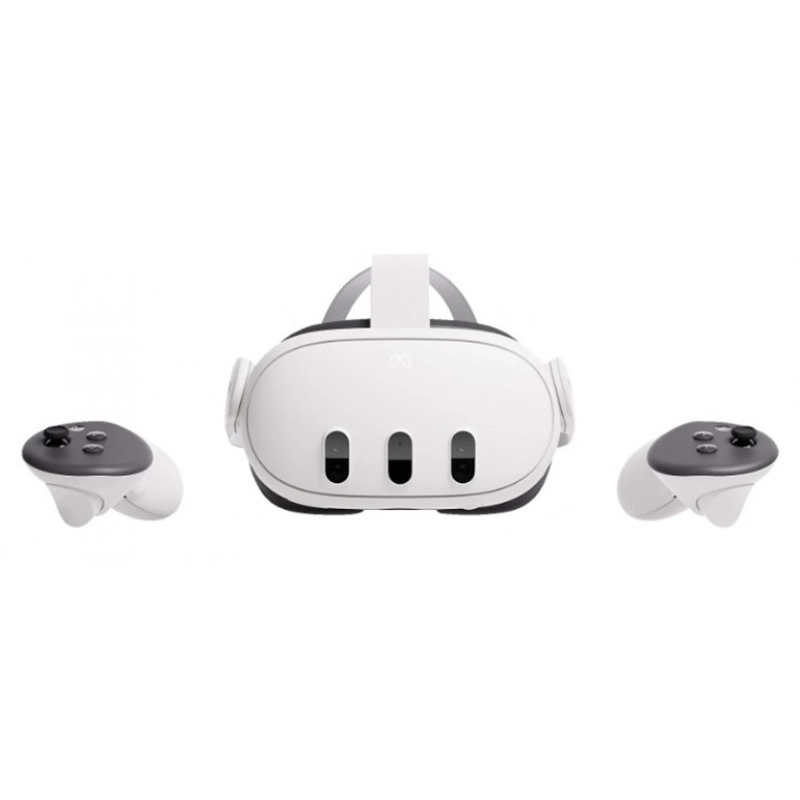 هدست واقعیت ترکیبی Meta Quest 3 ظرفیت 128 گیگابایت کارکرده در حد نو کلا 2 بار استفاده شده (فول گیم) - Thumbnail 1