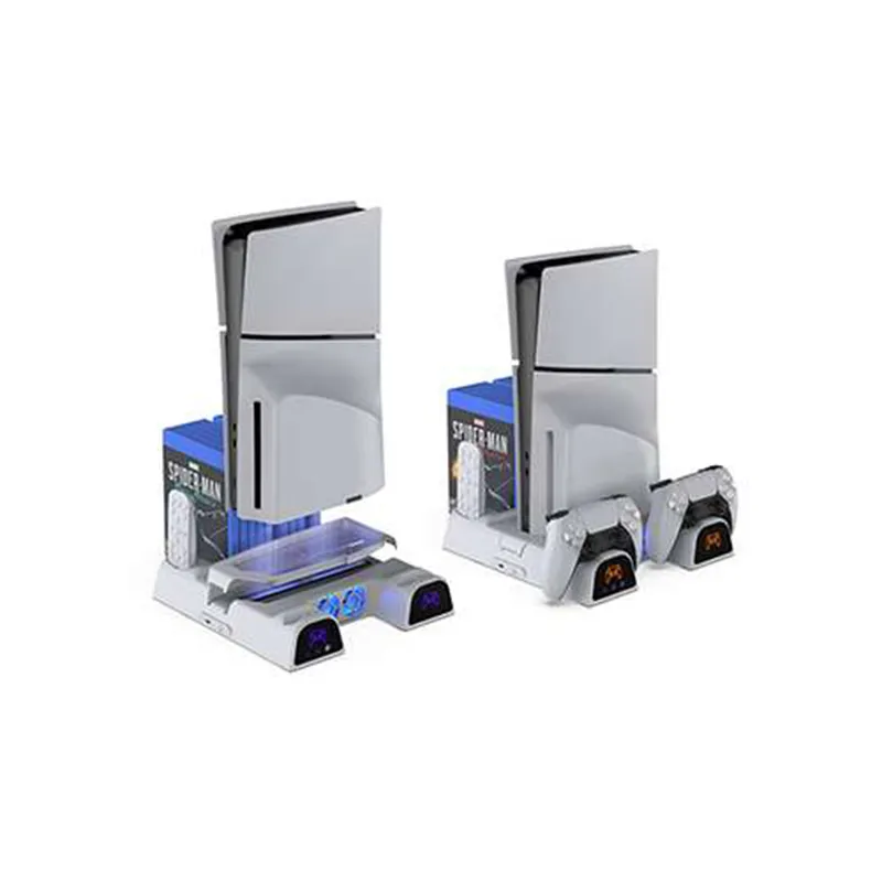 پایه چند منظوره PS5/PS5 SLIM دابی مدل TP5-3532B فست شارژر - Thumbnail 2