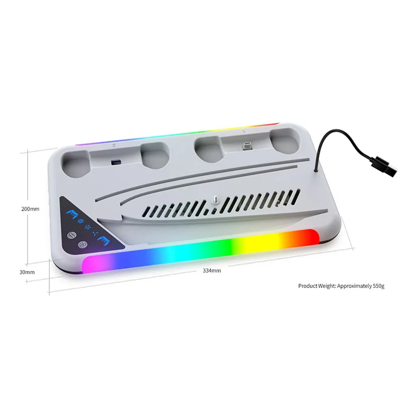 پایه چند منظوره PS5/PS5 SLIM دابی مدل TP5 3557 - Thumbnail 2