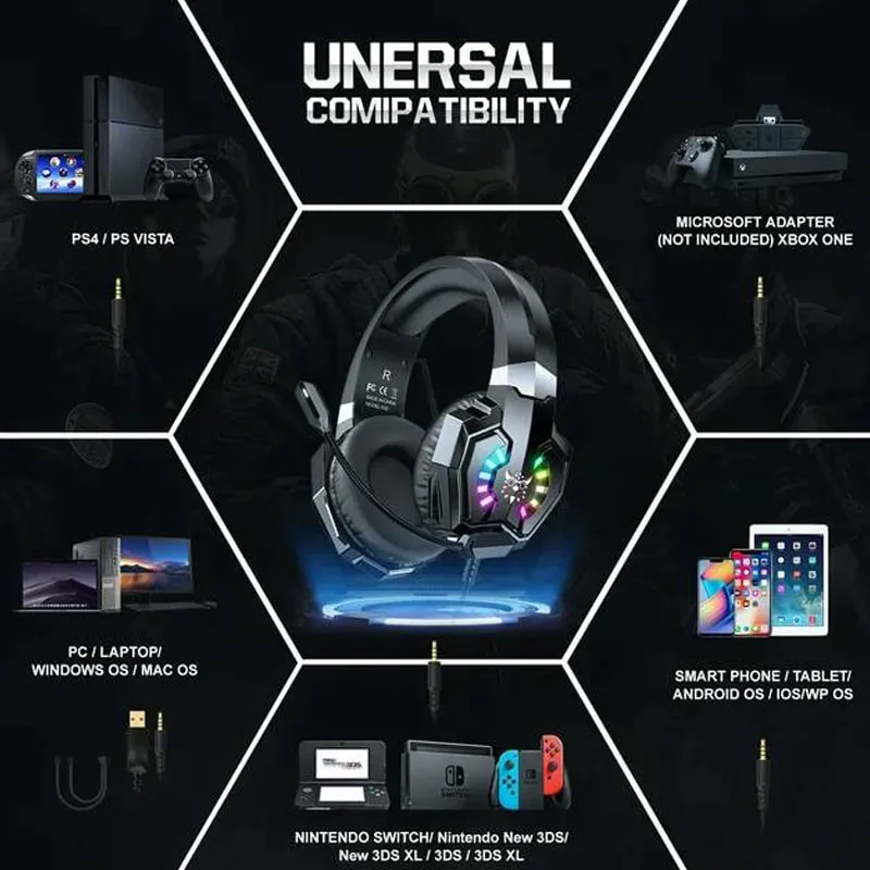 هدست گیمینگ onikuma x32 - Thumbnail 2