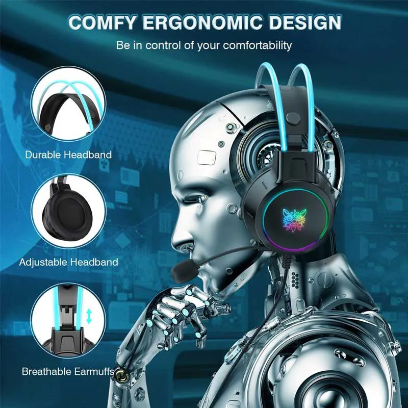 هدست گیمینگ onikuma X15 Pro - Thumbnail 1