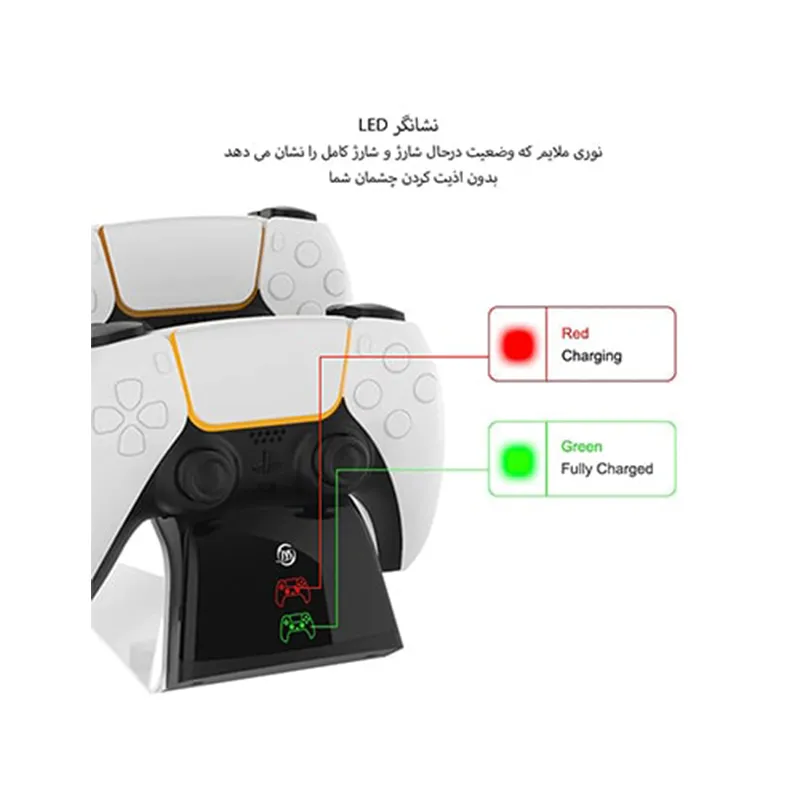 پایه شارژ دسته دوال سنس JYS مدل P5102 - Thumbnail 3