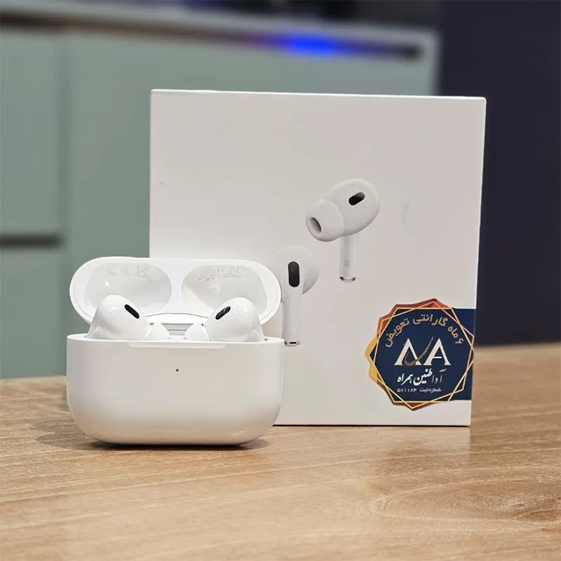 هندزفری بی سیم اپل مدل AirPods Pro 2 کارکرده + لوازم کامل - Thumbnail 1