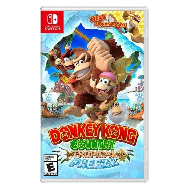 بازی Donkey Kong Country: Tropical Freeze کارکرده برای Nintendo Switch