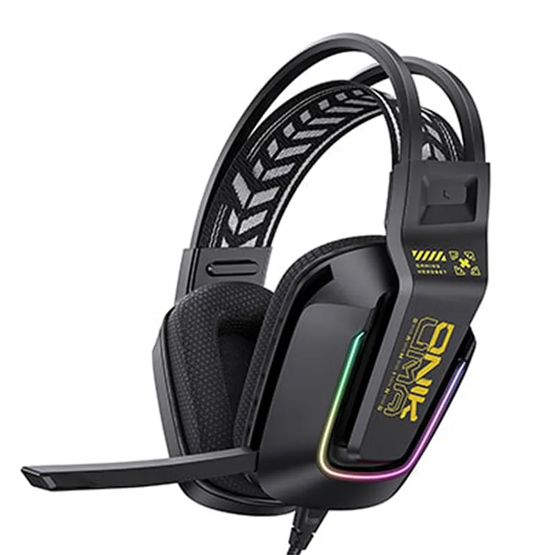 هدست گیمینگ اونیکوما Onikuma X13 (مشکی - صورتی - سفید)