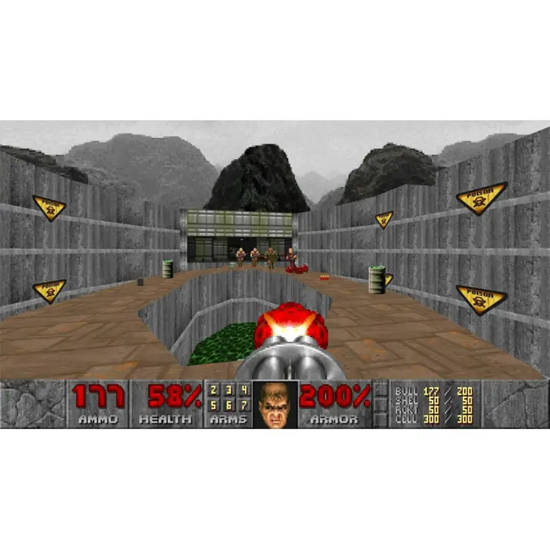 بازی DOOM + DOOM II پلمپ برای PS5 - Thumbnail 2