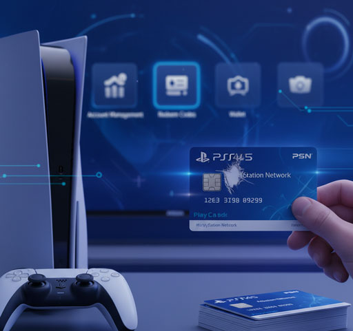 آموزش شارژ اکانت پلی استیشن با گیفت کارت PSN