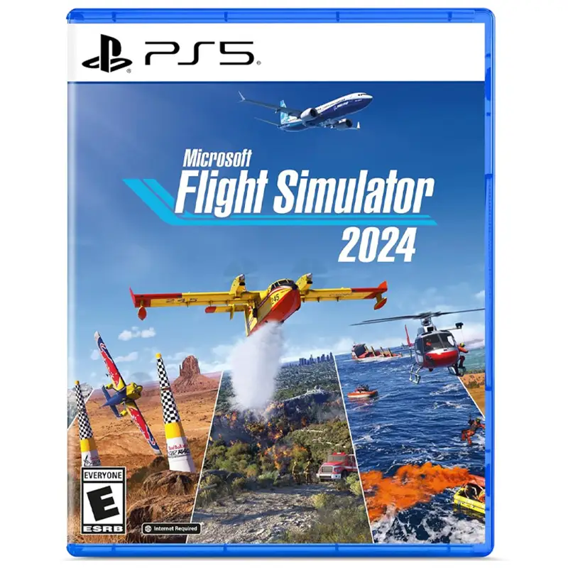 بازی Microsoft Flight Simulator 2024 پلمپ برای PS5