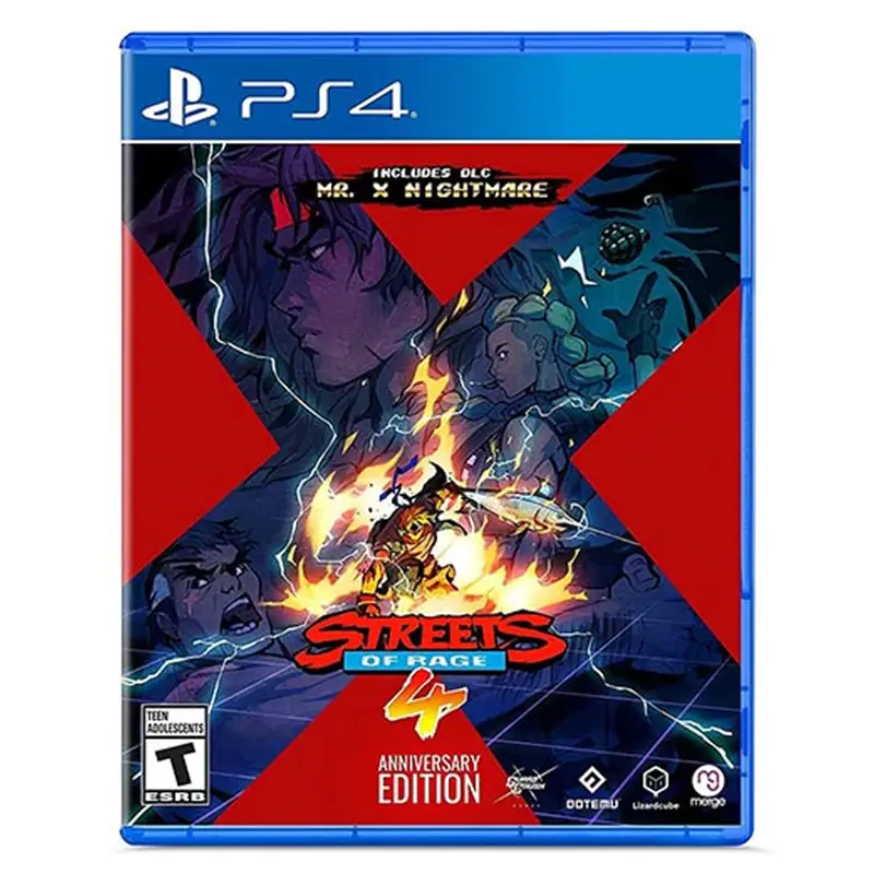 بازی Street of Rage 4 Anniversary Edition پلمپ برای PS4