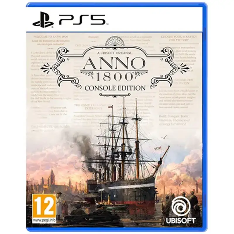 بازی Anno 1800 پلمپ برای PS5 - Main Image
