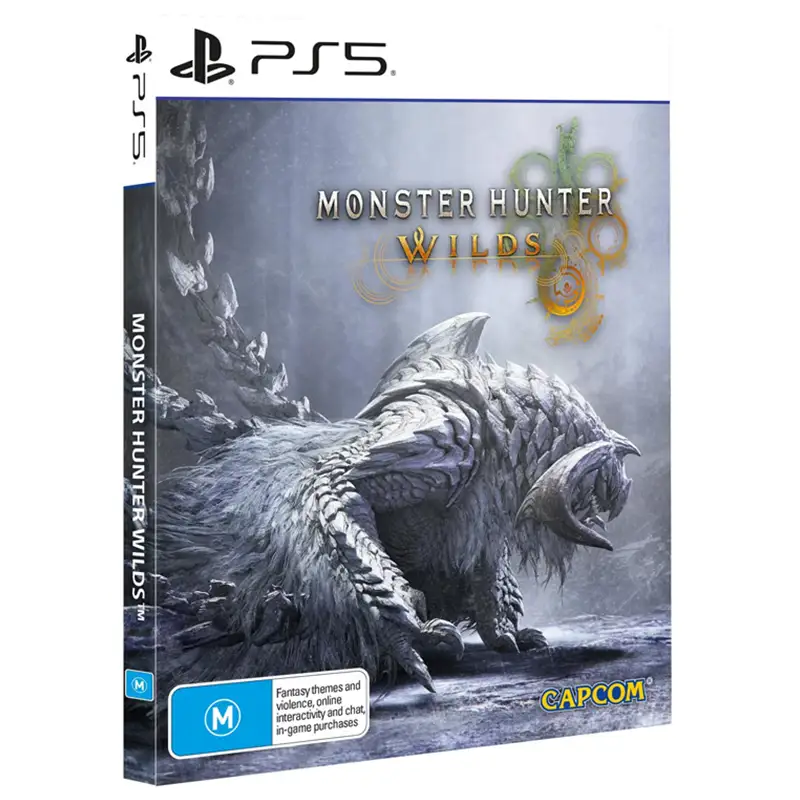بازی Monster Hunter Wilds Steelbook Edition پلمپ برای PS5