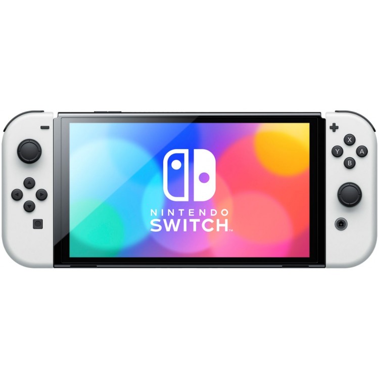  کنسول بازی nintendo switch OLED جوی-کان سفید کارکرده - Thumbnail 1
