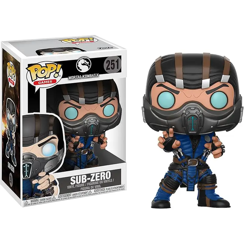  فیگور فانکو پاپ FunkoPop Games Mortal Kombat - Sub-Zero اورجینال 251