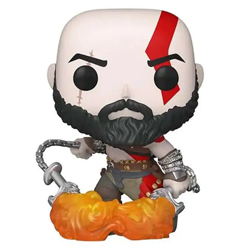 فیگور فانکو پاپ FunkoPop Games God Of War - Kratos with Blades of Chaos اورجینال (Playstation - Special Edition - Glows In The Dark) 154 - Thumbnail 1