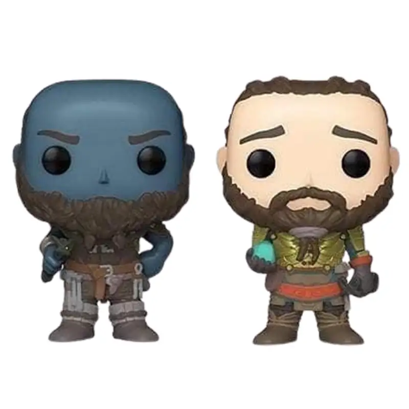  فیگور فانکو پاپ FunkoPop Games God Of War - Brok & Sindri اورجینال (Playstation - Only Gamestop) 2 Pack - Thumbnail 1