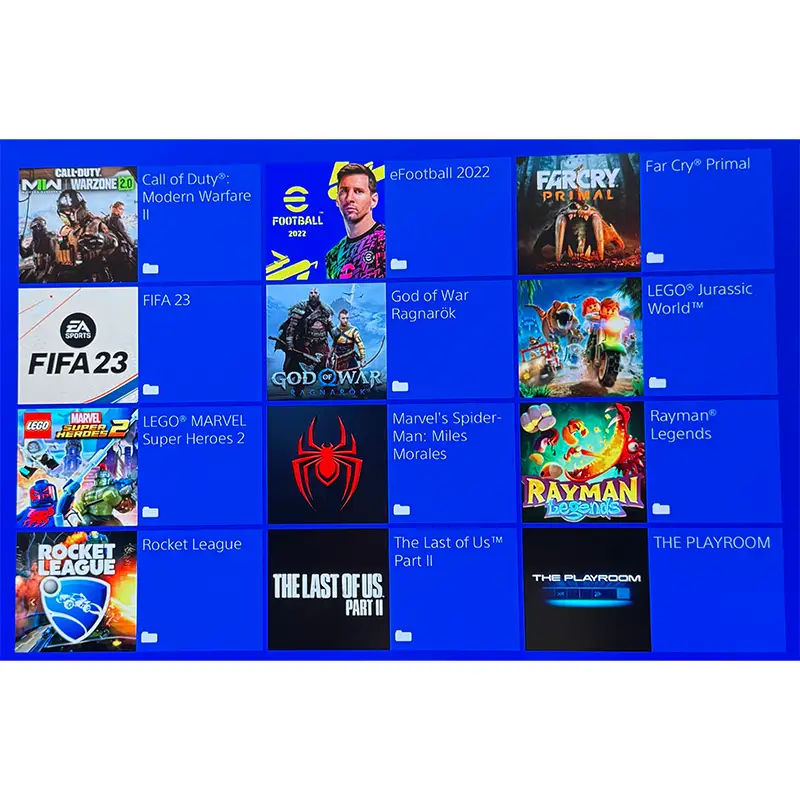 کنسول بازی Playstation 4 نسخه فتFat یک ترابایت کارکرده 1216 (کپی خور ورژن 11 - به همراه بازی ) درحد نو بدون باز شدگی - Thumbnail 1
